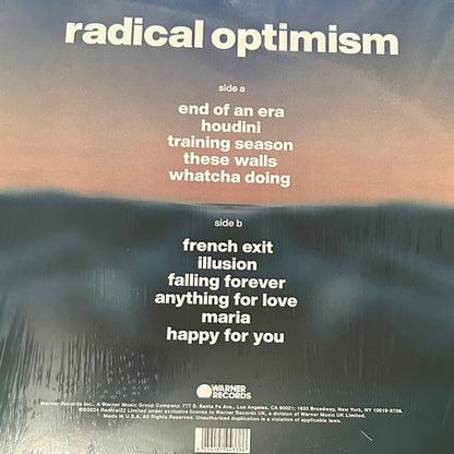 Dua Lipa - Radical Optimism (CLEAR VINYL) | Mint (M) Mint (M) - POP *SEALED/CLEAR*