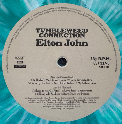 Tumbleweed Connection (GREEN SPLATTER VINYL) | Mint (M) Mint (M) - POP *NEW/COLOR*