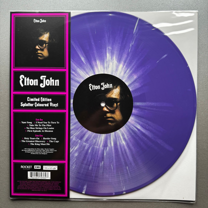 Elton John [Limited Edition, 180 Gram] (PURPLE SPLATTER VINYL) | Mint (M) Mint (M) - POP *NEW/COLOR