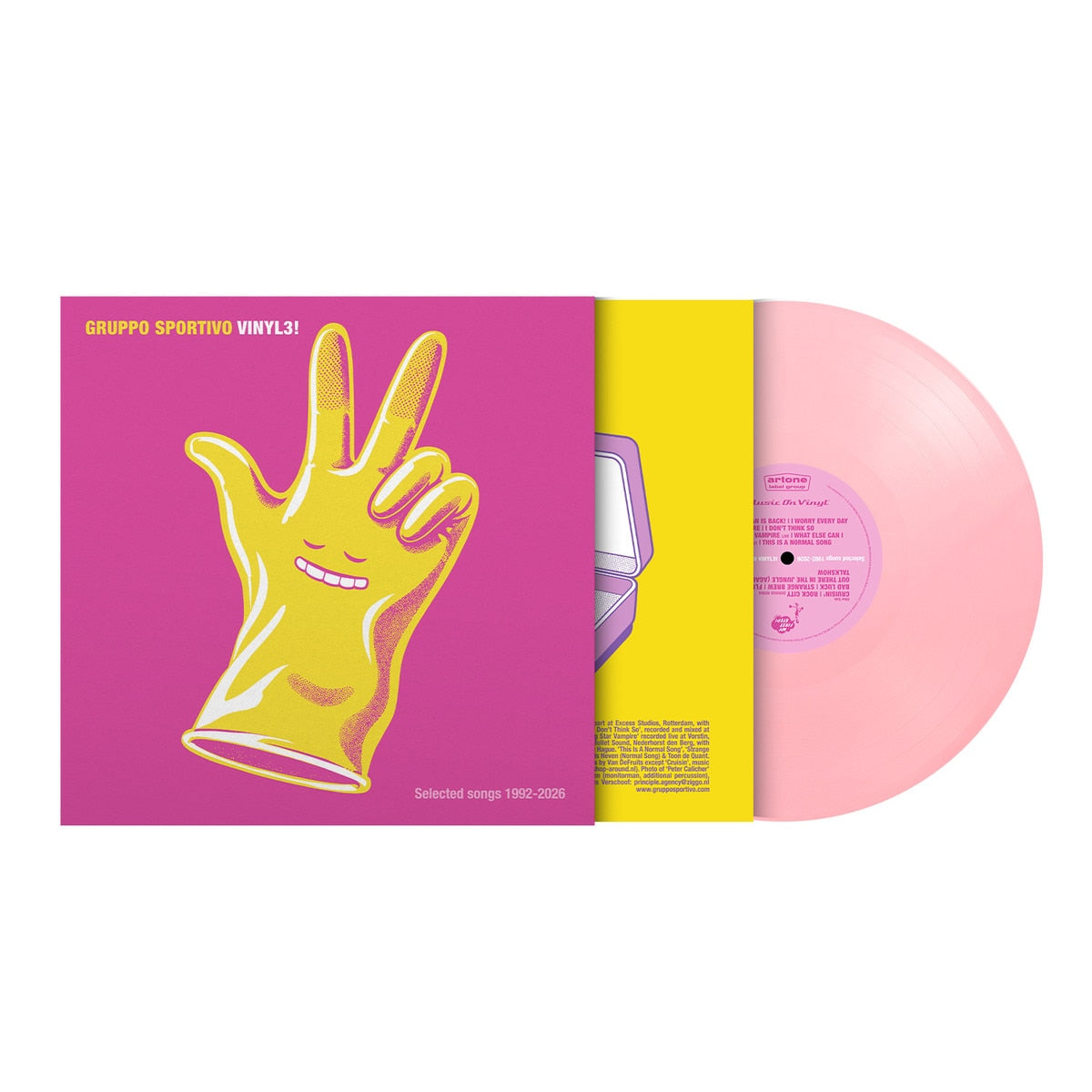Gruppo Sportivo - (PRESALE 10/2/26) Vinyl3! Selected Songs 1992-2026 (MOV PINK VINYL LP) | NEW - POP *NEW/COLOR*