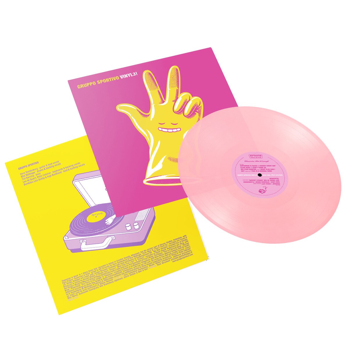 Gruppo Sportivo - (PRESALE 10/2/26) Vinyl3! Selected Songs 1992-2026 (MOV PINK VINYL LP) | NEW - POP *NEW/COLOR*