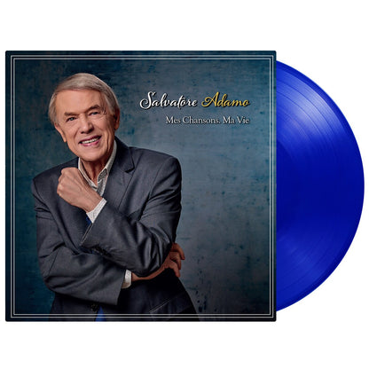 Salvatore Adamo - (PRESALE 7/10/26) Mes Chansons Ma Vie (180G GATEFOLD LMTD CLEAR BLUE VINYL) | Mint (M) Mint (M) - POP *NEW/COLOR*