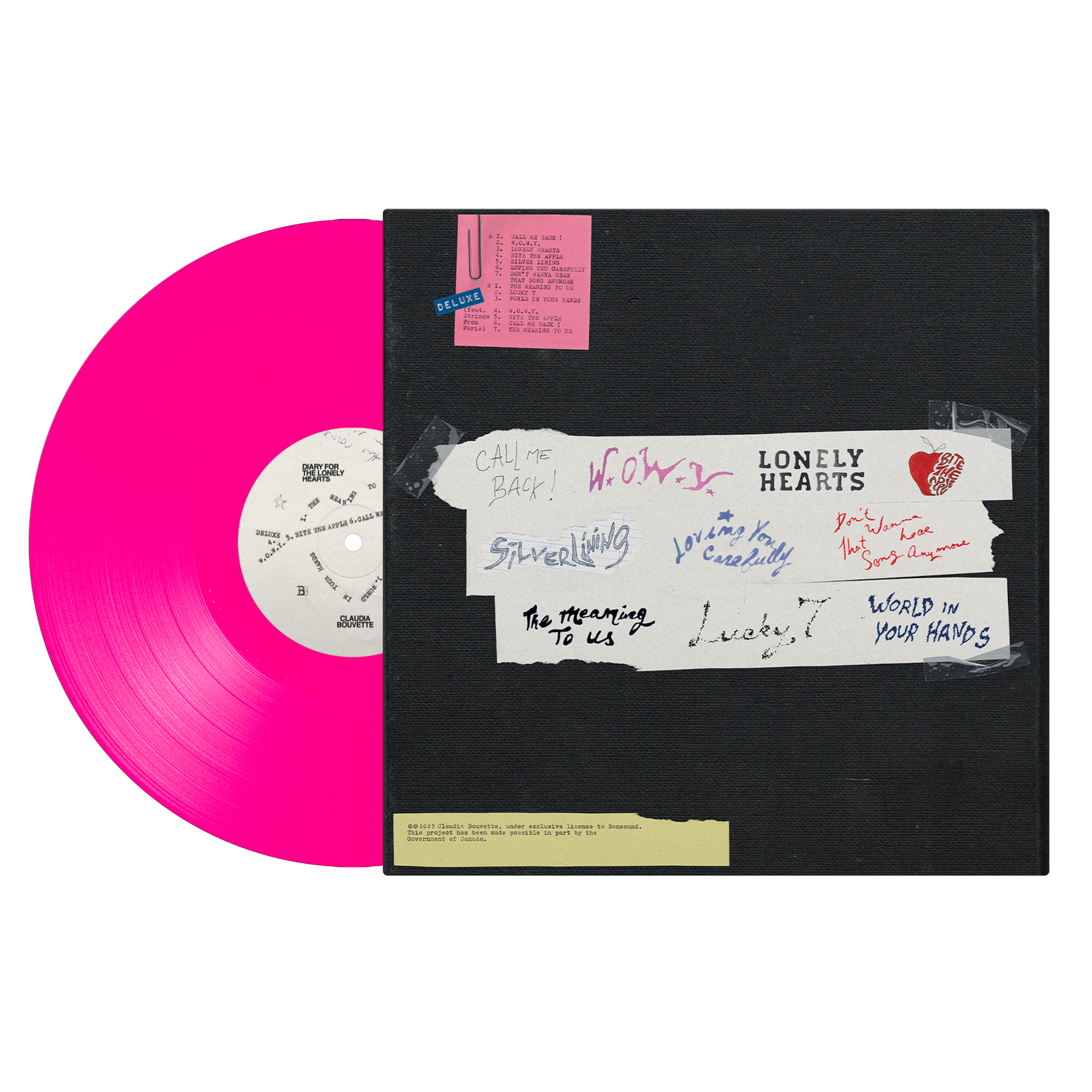 Diary For The Lonely Hearts ★ Deluxe Edition (Neon Pink Vinyl) | Mint (M) Mint (M) - POP *NEW/COLOR*