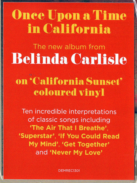 Once Upon A Time In California (Orange & Yellow Swirl 'California Sunset' Vinyl) | Mint (M) Mint (M) - POP *NEW/COLOR*