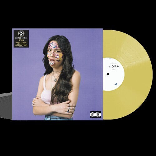 Olivia Rodrigo - (PRESALE 11/20/26) Sour ("Ego Crush" Yellow Vinyl)(LTD YELLOW VINYL LP) | NEW - POP *NEW/COLOR*