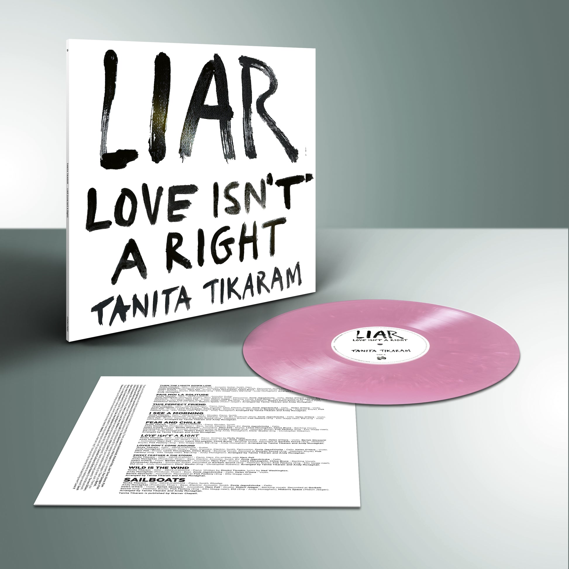 (PRE-ORDER 10/10/25) Liar [Love Isn't A Right](INDIE EXCLUSIVE, PINK RED VINYL) | Mint (M) Mint (M) - POP *NEW/COLOR*