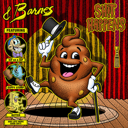 & Barnes - Shit Happens (BROWN SPLATTER VINYL) | Mint (M) Mint (M) - POP *NEW/COLOR*