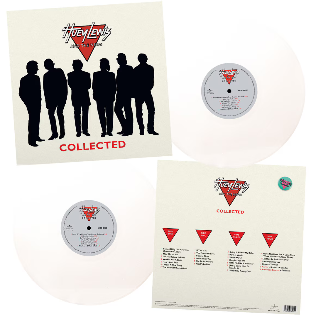 Huey Lewis & The News - (PRESALE 8/14/26) Collected (MOV White VINYL 2xLP MUSIC ON VINYL MOVLP1999 2026) | Mint (M) Mint (M) - POP *NEW/COLOR*