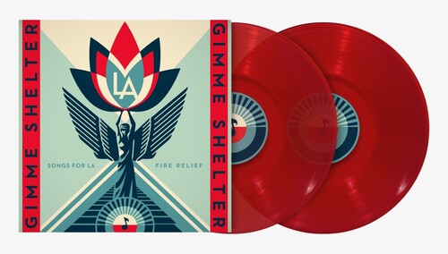 (PRE-ORDER 12/19/2025) Gimme Shelter: Songs For La Fire Relief (RED 2xVINYL) | - POP *NEW/COLOR*
