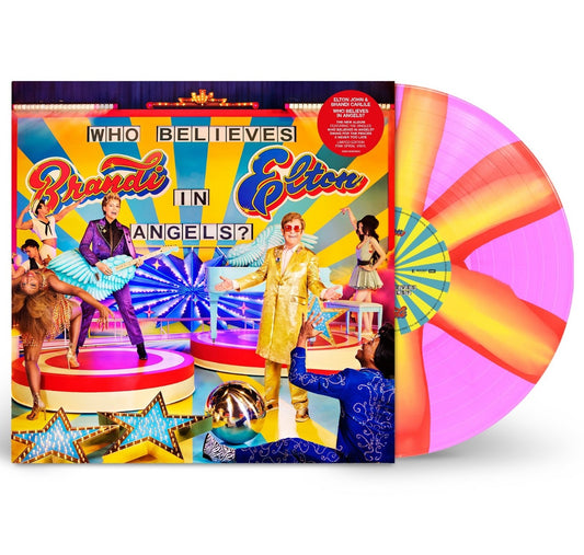 Who Believes In Angels? (PRE-ORDER 4/4/25)(Indie Exclusive, Limited Edition, Pink & Orange Spiral Colored Vinyl) | Mint (M) Mint (M) - POP *NEW/COLOR*