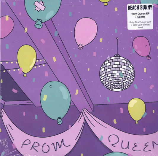 Beach Bunny - Prom Queen + Sports (BABY PINK) | Mint (M) Mint (M) - POP *NEW/COLOR*