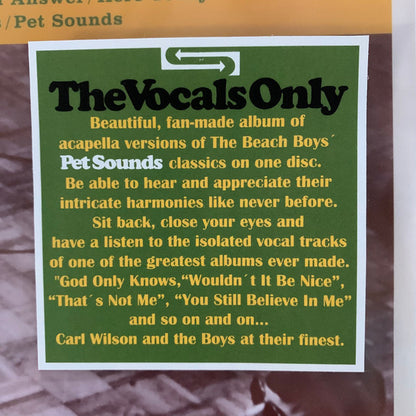 The Vocals Only Pet Sounds (VINYL) | Mint (M) Mint (M) - POP *NEW*