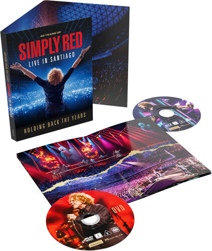 Simply Red - (PRESALE 7/3/26) Holding Back the Years: Live in Santiago (BOOKLET 2xBLU-RAY) | - POP *NEW*
