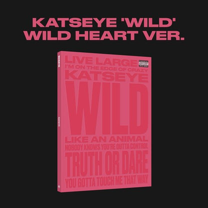 Katseye - (PRESALE 8/14/26) Wild (STICKER BOOK KEYRING CARD PHOTOS CD BIGHIT MUSIC / HYBE 2026) | Mint (M) Mint (M) - POP *NEW*