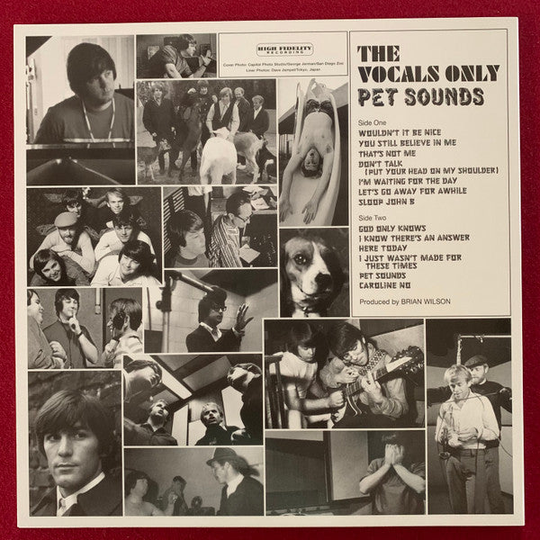 The Vocals Only Pet Sounds (VINYL) | Mint (M) Mint (M) - POP *NEW*
