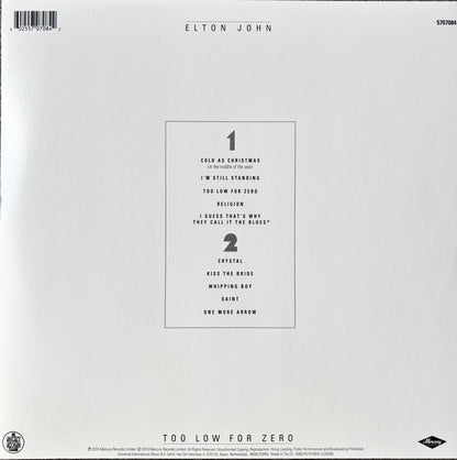 Too Low For Zero (VINYL) | Mint (M) Mint (M) - POP *NEW*