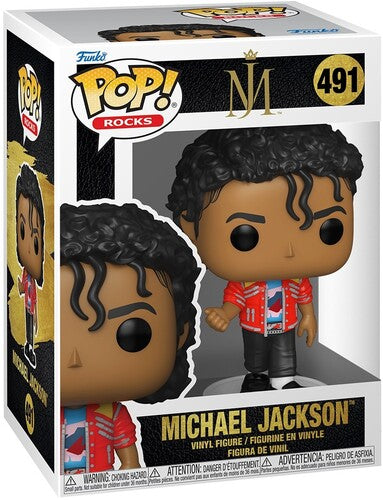 Funko POP! Rocks: Michael Jackson - Beat It (Vinyl Figure, Collectible) | - POP *NEW*