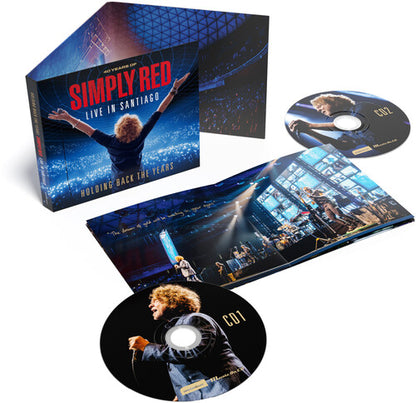 Simply Red - (PRESALE 7/3/26) Holding Back the Years: Live in Santiago (BOOKLET DIGI 2xCD) | Mint (M) Mint (M) - POP *NEW*