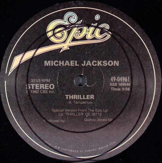 Michael Jackson - Thriller (VINYL 12") | NEW - POP *NEW*