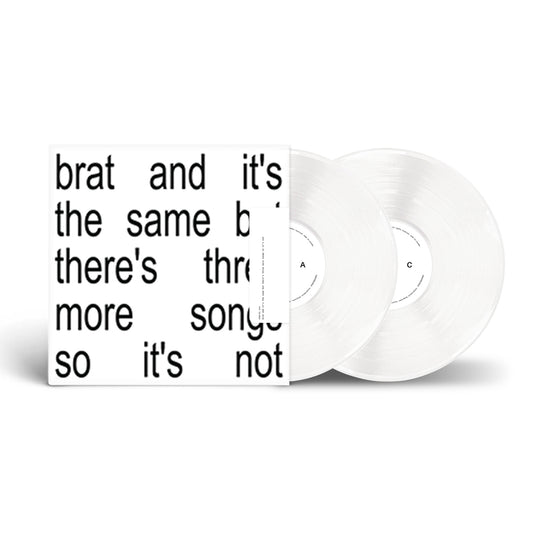 Brat And It's The Same But There's Three More Songs So It's Not (WHITE VINYL) | Mint (M) Mint (M) - POP *SEALED/COLOR*