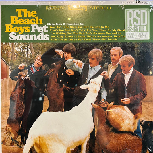 Pet Sounds (COKE BOTTLE CLEAR VINYL) | Mint (M) Mint (M) - POP *NEW/SEALED/COKE BOTTLE CLEAR*