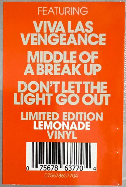 Viva Las Vengeance (WALMART EXCLUSIVE: LEMONADE VINYL) | Mint (M) Mint (M)
