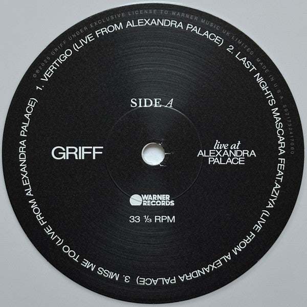 Live From Alexandra Palace (2025 RSD WHITE VINYL) | Mint (M) Mint (M) - POP *SEALED/COLOR*
