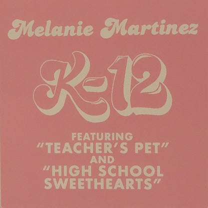 K-12 (BABY PINK VINYL) | Mint (M) Mint (M)
