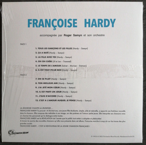 Françoise Hardy (CLEAR VINYL / NUMBERED) | Mint (M) Mint (M) - POP *SEALED/COLOR*