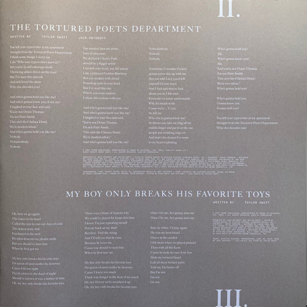 The Tortured Poets Department (PARCHMENT BEIGE VINYL) | Mint (M) Mint (M)