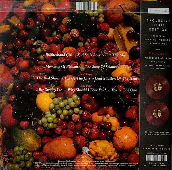 The Red Shoes: 2018 Remaster (IEX: DRACULA VINYL) | Mint (M) Mint (M) - POST PUNK / NEW WAVE *SEALED/COLOR*