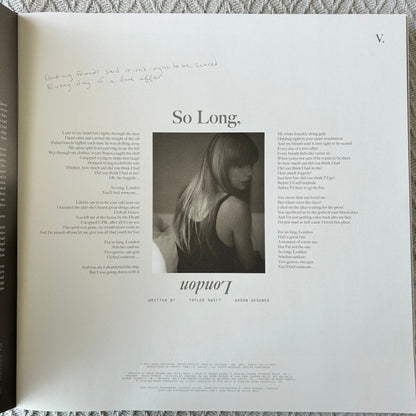 The Tortured Poets Department (GHOSTED WHITE VINYL) | Mint (M) Mint (M) - POP *SEALED/COLOR*