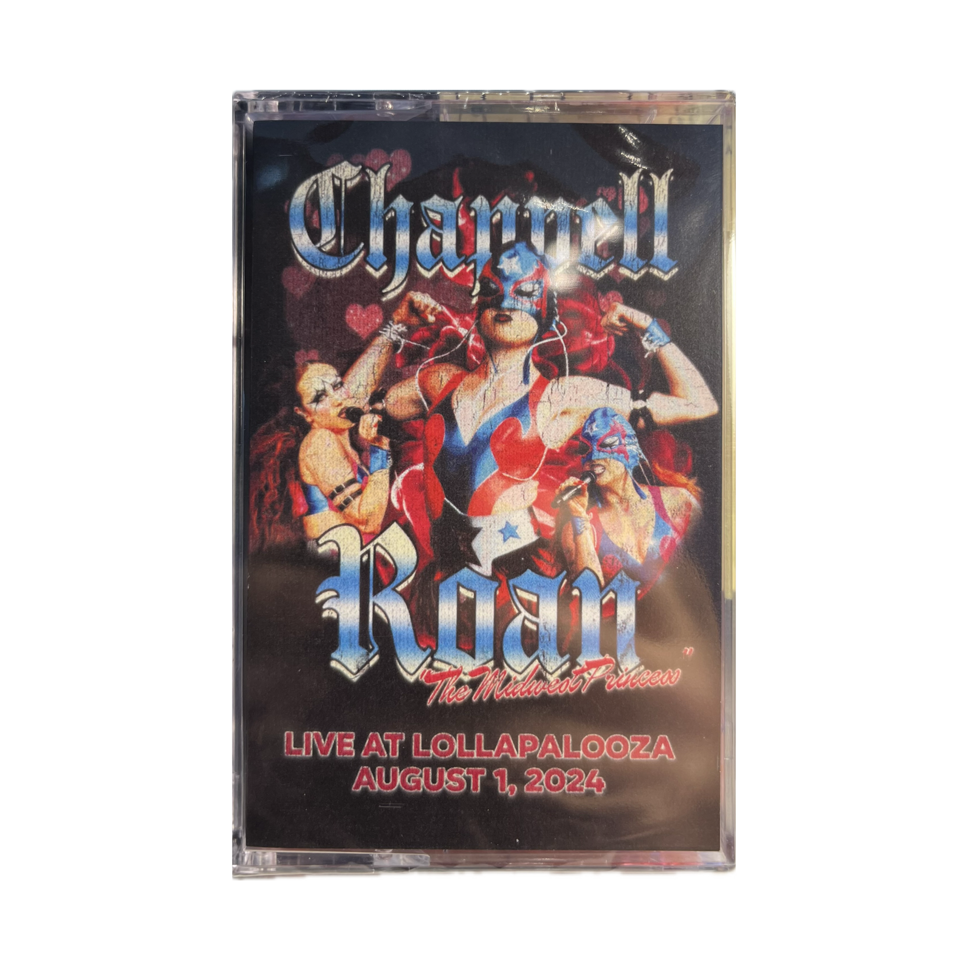 Live At Lollapalooza Aug 1 2024 (CLEAR PINK CASSETTE) | Mint (M) Mint (M) - POP *SEALED/COLOR*