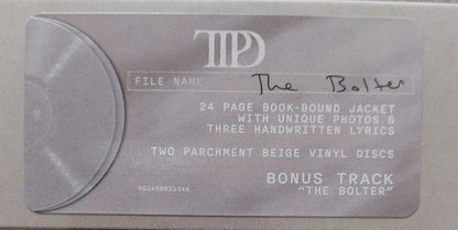 The Tortured Poets Department (PARCHMENT BEIGE VINYL) | Mint (M) Mint (M)
