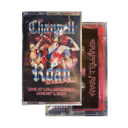 Live At Lollapalooza Aug 1 2024 (CLEAR PINK CASSETTE) | Mint (M) Mint (M) - POP *SEALED/COLOR*
