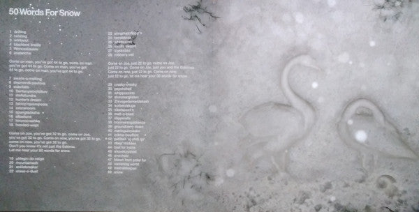 50 Words For Snow: 2018 Remaster (IEX: SNOWY WHITE VINYL) | Mint (M) Mint (M)