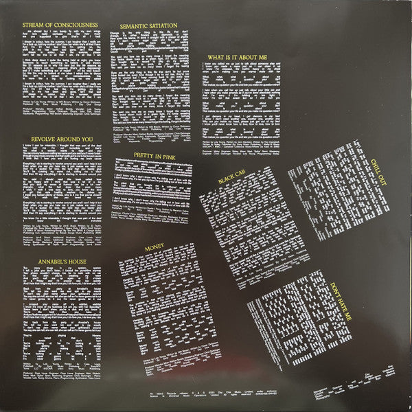 My Mind Wanders And Sometimes Leaves Completely (YELLOW VINYL) | Mint (M) Mint (M) - POP *SEALED/COLOR*