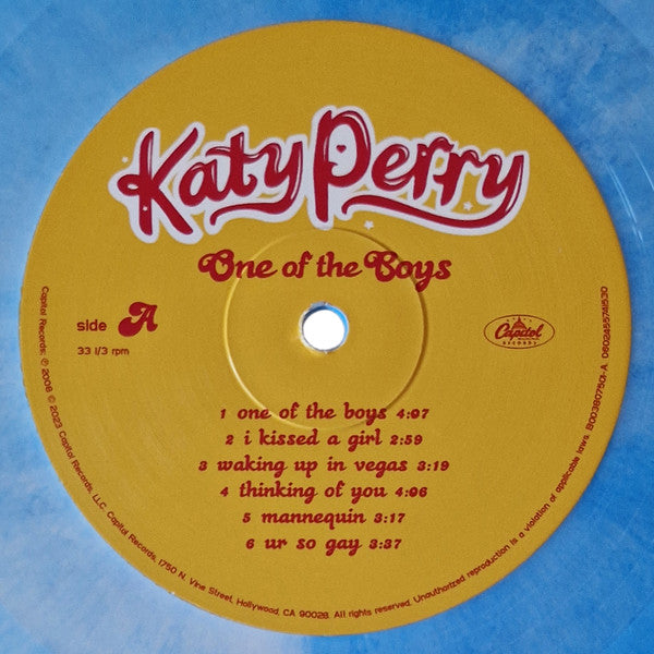 One Of The Boys (BLUE/WHITE SWIRL VINYL) | Mint (M) Mint (M) - POP *SEALED/COLOR*