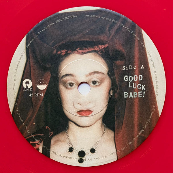 Good Luck, Babe! (RED 7" VINYL) | Mint (M) Mint (M) - POP/INDIE *SEALED/COLOR*