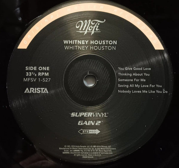 Whitney Houston - Whitney Houston | Mint (M) Mint (M) - POP *SEALED/MFSL*