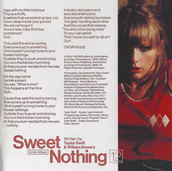 Taylor Swift - Midnights (CD Republic Records ‎– 2445790104) | NEW Mint (M) Mint (M) - POP *SEALED/MINT*