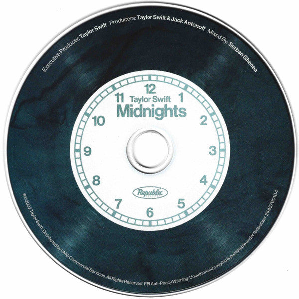 Taylor Swift - Midnights (CD Republic Records ‎– 2445790104) | NEW Mint (M) Mint (M) - POP *SEALED/MINT*