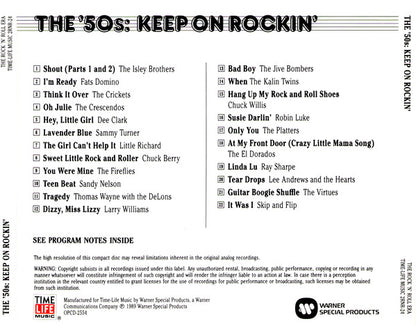 The '50s: Keep On Rockin' *CD* | Mint (M) Mint (M)