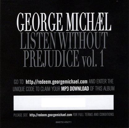 Listen Without Prejudice Vol. 1 | Mint (M) Mint (M) - POP *SEALED*
