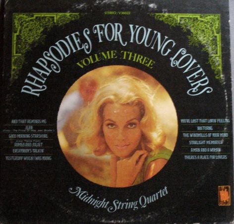 Midnight String Quartet - Rhapsodies For Young Lovers Volume Three | Mint (M) Mint (M) - POP *SEALED*