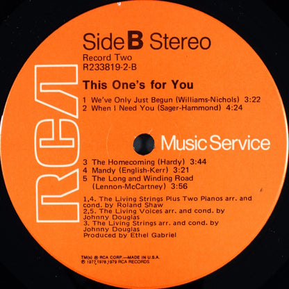Living Strings - This One's For You *SEALED/CLUB* | Mint (M) Near Mint (NM) - POP *SEALED*