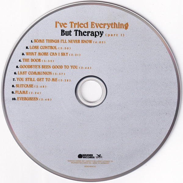 I've Tried Everything But Therapy (Part I)(CD) | Mint (M) Mint (M) - POP *SEALED*