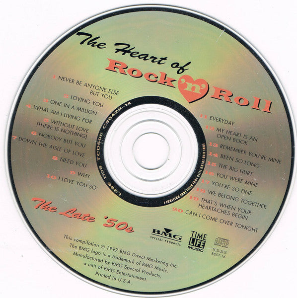 The Heart Of Rock 'N' Roll - The Late 50's *CD* | Mint (M) Mint (M)