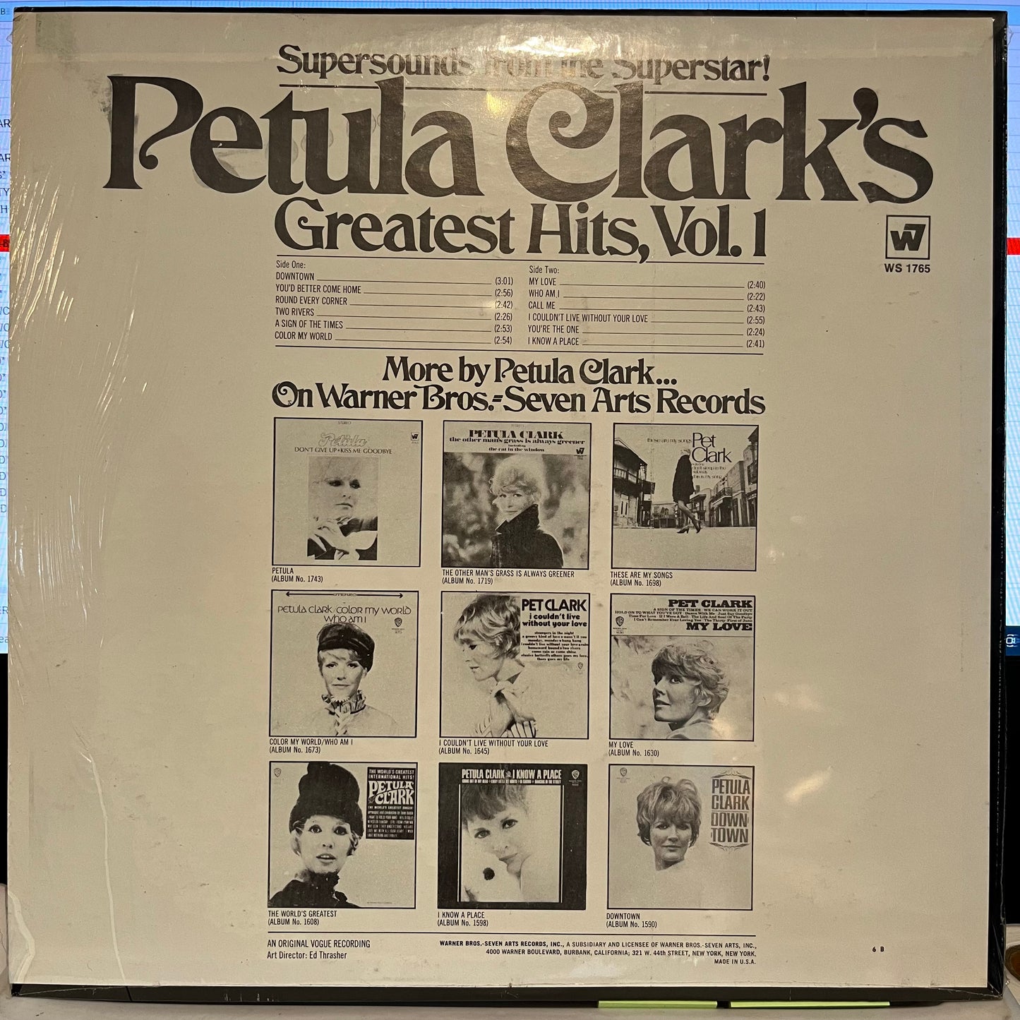 Petula Clark's Greatest Hits, Vol. 1 *SEALED* | Mint (M) Mint (M)