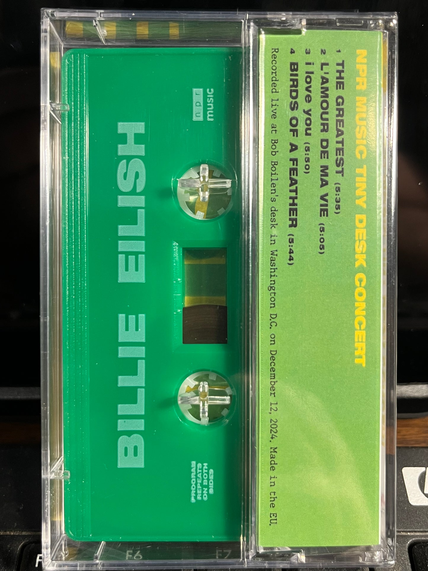 NPR Music Tiny Desk Concert (CASSETTE - UNOFFICIAL) | Mint (M) Mint (M) - POP *SEALED*